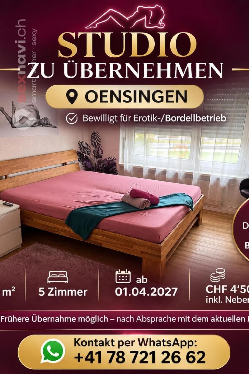 5 Zimmer Studio / SO 120 m2 seit 30 Jahren Oensingen, Schweiz, Solothurn