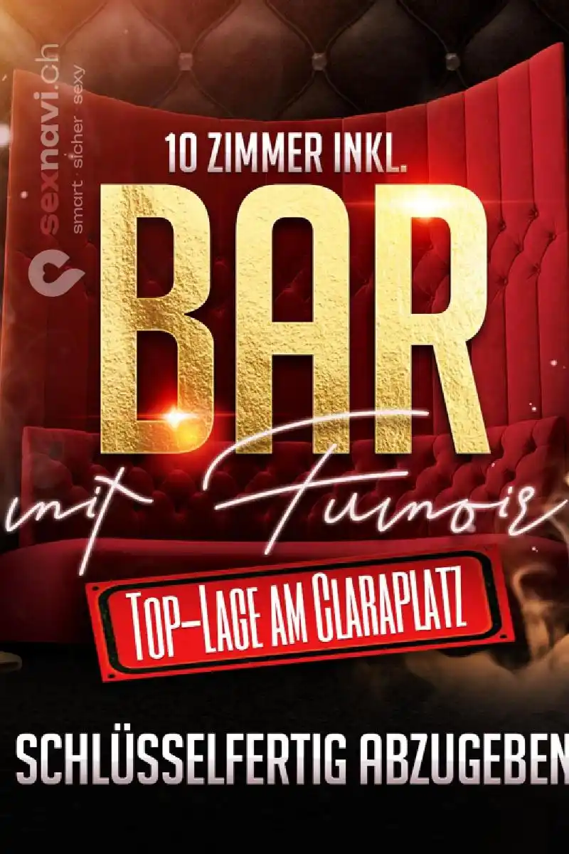 Top. Gelegenheit Bar mit Fumoir und 10 Zimmer Basel, Basel, Schweiz